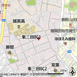 〒747-0813 山口県防府市東三田尻の地図