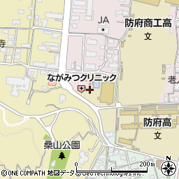 山口県防府市中央町9周辺の地図