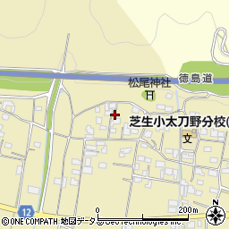 徳島県三好市三野町太刀野1086周辺の地図