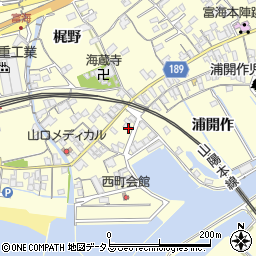 山口県防府市富海西町2571周辺の地図