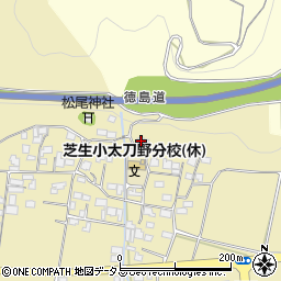 徳島県三好市三野町太刀野991周辺の地図
