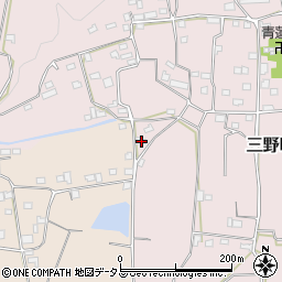徳島県三好市三野町勢力531周辺の地図