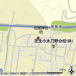 徳島県三好市三野町太刀野1089周辺の地図