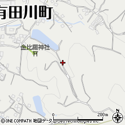 和歌山県有田郡有田川町奥1068周辺の地図