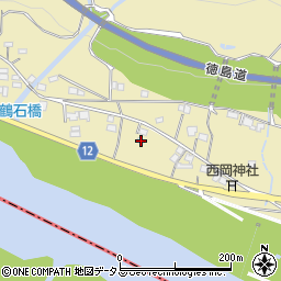徳島県三好市三野町太刀野1637周辺の地図