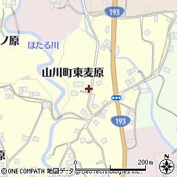 徳島県吉野川市山川町東麦原177周辺の地図