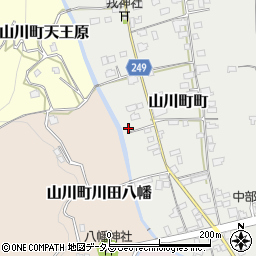 徳島県吉野川市山川町町304周辺の地図