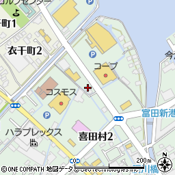 おうちタウン今治店周辺の地図