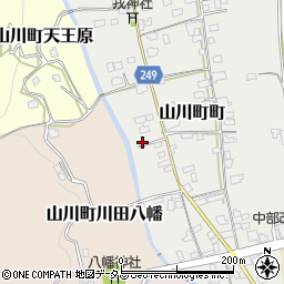 徳島県吉野川市山川町町304-1周辺の地図