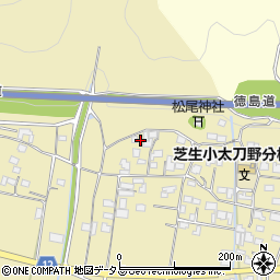 徳島県三好市三野町太刀野1080周辺の地図