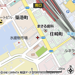 山九株式会社　業務グループ周辺の地図