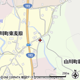 徳島県吉野川市山川町新田谷100周辺の地図