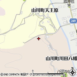 徳島県吉野川市山川町川田八幡144周辺の地図