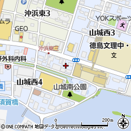 ホシザキ四国徳島中央営業所周辺の地図