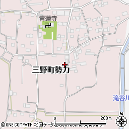 徳島県三好市三野町勢力378周辺の地図