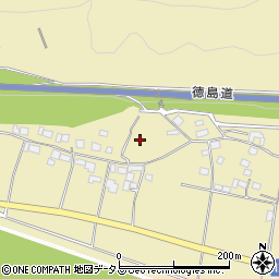徳島県三好市三野町太刀野1458周辺の地図