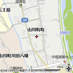 徳島県吉野川市山川町町249周辺の地図