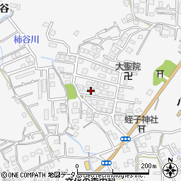 徳島県徳島市八万町上福万3-47周辺の地図