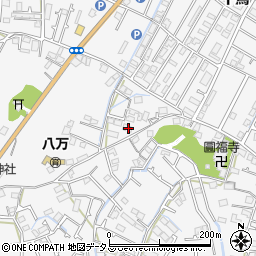 徳島県徳島市八万町夷山6周辺の地図