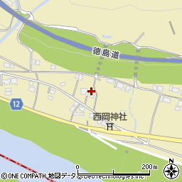 徳島県三好市三野町太刀野1628周辺の地図