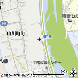 徳島県吉野川市山川町町151周辺の地図