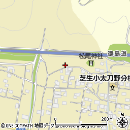 徳島県三好市三野町太刀野1100周辺の地図