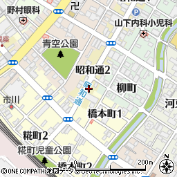 リパーク徳山昭和通２丁目駐車場周辺の地図