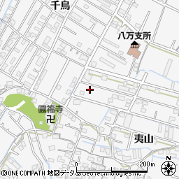 徳島県徳島市八万町夷山289-12周辺の地図