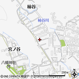 徳島県徳島市八万町柿谷16-3周辺の地図