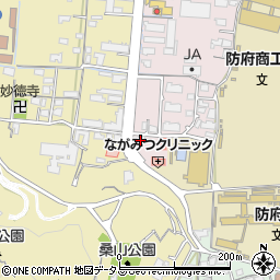 山口県防府市中央町9-3周辺の地図