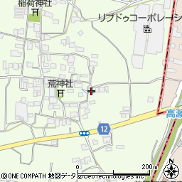 徳島県三好市三野町清水427周辺の地図