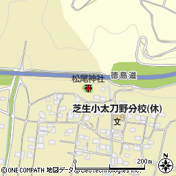 徳島県三好市三野町太刀野997周辺の地図