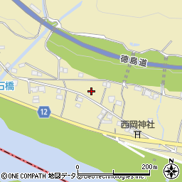 徳島県三好市三野町太刀野1633周辺の地図