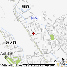 徳島県徳島市八万町柿谷16-4周辺の地図