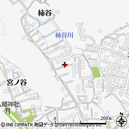 徳島県徳島市八万町柿谷16-6周辺の地図