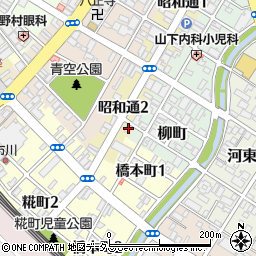 山口県周南市昭和通2丁目32周辺の地図