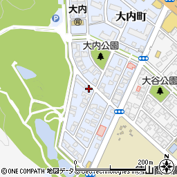 山口県周南市大内町12-6周辺の地図