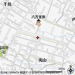 徳島県徳島市八万町夷山282-24周辺の地図