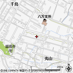 徳島県徳島市八万町夷山286-1周辺の地図