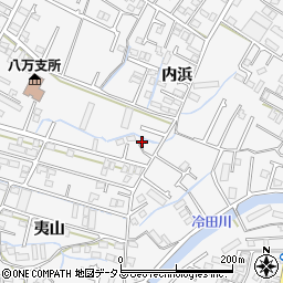 徳島県徳島市八万町夷山306-6周辺の地図