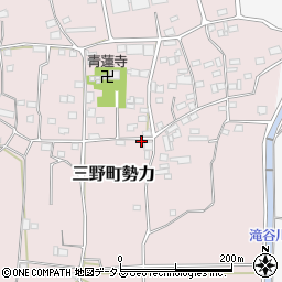 徳島県三好市三野町勢力380周辺の地図