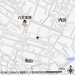 徳島県徳島市八万町夷山271-12周辺の地図