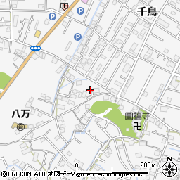 徳島県徳島市八万町夷山19-2周辺の地図
