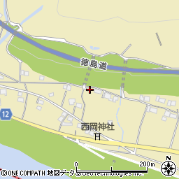 徳島県三好市三野町太刀野1582周辺の地図