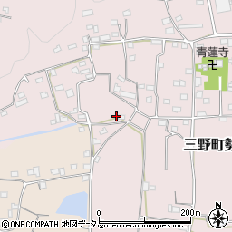 徳島県三好市三野町勢力540周辺の地図