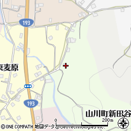 徳島県吉野川市山川町新田谷30周辺の地図