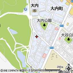 山口県周南市大内町12-4周辺の地図