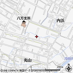 徳島県徳島市八万町夷山271-13周辺の地図