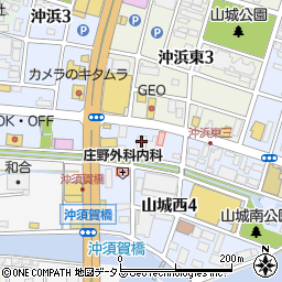 次男坊 徳島 沖浜店周辺の地図