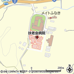 扶老会病院周辺の地図